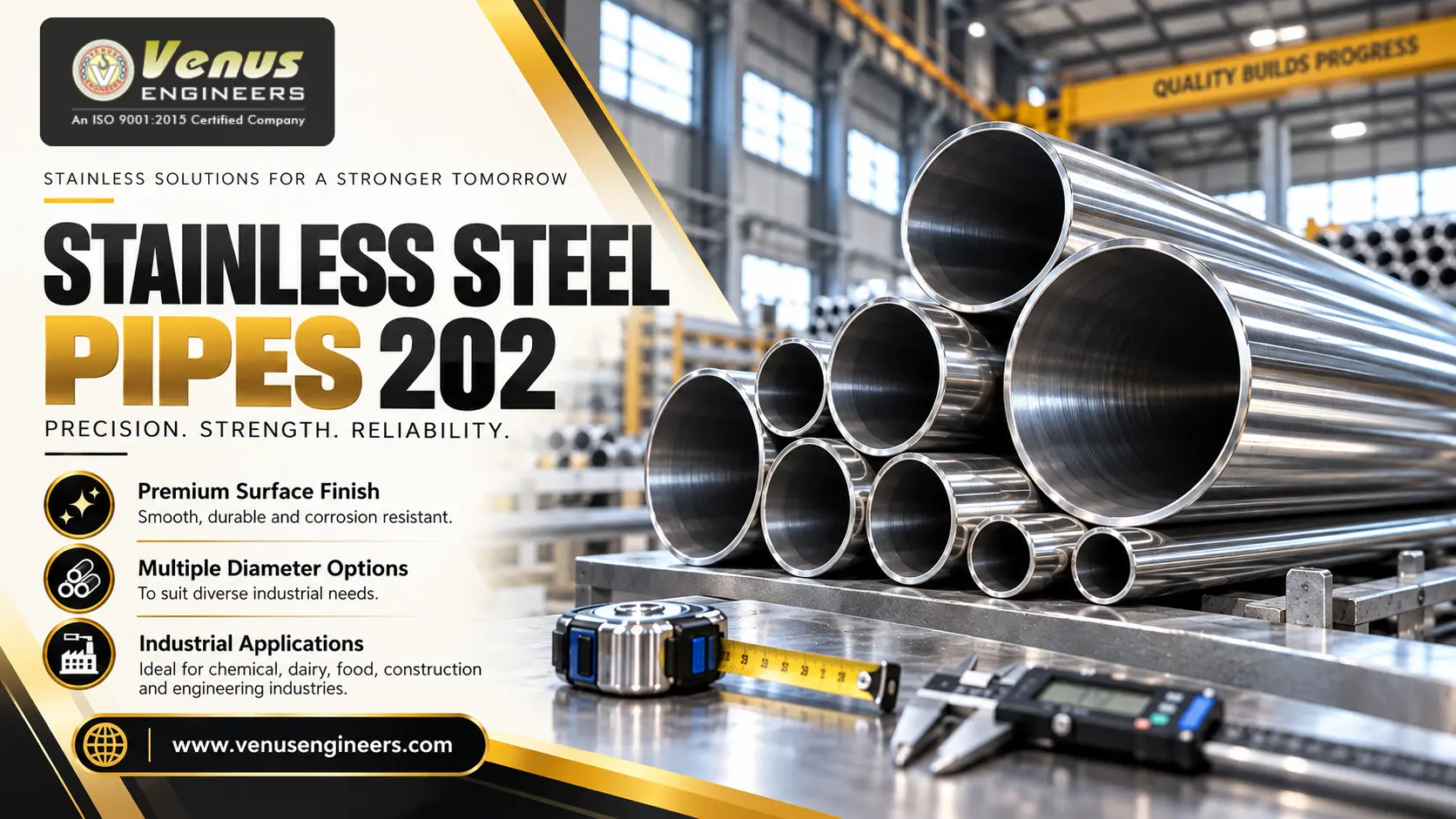 Stainless Steel 202 Pipe Manufacturer& Supplier in India | Stainless Steel 202 Pipe